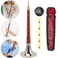 thumbnail image 2 of 1 Set of Professional Wood Wind Instrument for Practice G-key Suona Instrument, 2 of 6