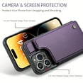 thumbnail image 2 of Premium Card Holder Wallet Case For IPhone 14/13/12/11 Pro Max - PU Leather, RFID Blocking, Magnetic Clasp, And Shockproof Protection!, 2 of 5