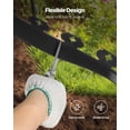 thumbnail image 5 of VEVOR Landscape Edging, 100 ft x 1.5 in Plastic Garden Border Edging with 120 Spikes, No Dig, Flexible Lawn Edgings Roll, UV-Resistant Mini Fence Borders Pathway Edgings for Flower Beds Yard Paver, 5 of 9