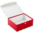 thumbnail image 2 of Hallmark 14" Large Holiday Gift Box (Festive Stripes), 2 of 4