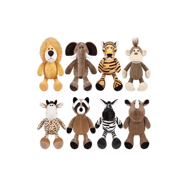 Peluche De Dibujos Animados, animal De Peluche Juguete 8 Pzas COLORES