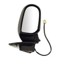 thumbnail image 2 of CarLights360 For Mercury Mariner 2005 2006 2007 Door Mirror | Black Housing | Plastic Material | Electric Adjustment | Screws Attachment | Powered Mirror | Rectangular Glass Shape | For 2L8Z17682CAA, 2 of 4