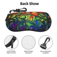 thumbnail image 3 of Balery Pride Rainbow for Zipper Sunglasses Case, Eyeglasses Cases, Protective Case For Glasses,Flexible Eyewear Storage,Multi-Purpose Key Lock Case, 3 of 6