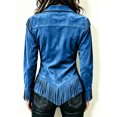 thumbnail image 5 of Womens Western Tops,Long Sleeve,Suede,Vintage,Fringe, S, 5 of 5