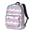 thumbnail image 2 of Goofa Flamingo1 Printed Backpack,Laptop Backpack,Durable Anti-Theft Travel Work Backpack,Water-resistant Backpack, 2 of 9