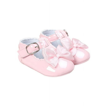 

BOBORA Summer Toddler Baby Girl Bow Anti-slip Crib Shoes Soft Sole Prewalker 0-18 Months