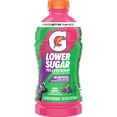 thumbnail image 2 of Gatorade Lower Sugar, No Artificials Rain Berry Flavored Electrolyte Sports Drink, 28 fl oz, 75% Less Sugar, Hydration (Pack of 2), 2 of 9
