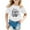 R207 White, variant on Easter Girls T Shirts Size 6-7 Years Crew Neck Short Sleeve Bunny Letter Print Summer Easter Casual Girls T-Shirts White