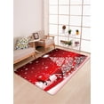 thumbnail image 3 of Inevnen Christmas Carpet, Non-Slip Mat Rugs, Xmas Rectangle Floor Carpet, 3 of 6