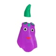 thumbnail image 2 of Disfraz de fruta para niños, cosplay, para niños y niñas, disfraz de verdura de dibujos animados para fiesta temática. Berenjena, 2 of 8