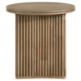 thumbnail image 5 of Adina 2-piece Round Coffee Table Set Distressed Light Brown, 5 of 13