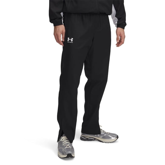 Pantalón cortaviento Rival para hombre de Under Armour, negro, talla grande