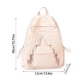 thumbnail image 3 of Cutecore Backpack with Charms Girls Backpack Cute School Backpack with Wings Kawaii Sweet Coquette Fun Novelty Bag for Women, 3 of 6
