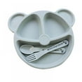 thumbnail image 5 of Divided Plates with Deep Sides for Easy Baby, Toddler, Child Feeding,Pack of 1, 5 of 5