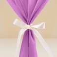 thumbnail image 4 of pdqouc Wedding Holiday Decoration Cloth 9.8ft Chiffon Table Runner Cloth 27.5x118 Inches Dusty Solid Color Table Runner for Wedding Baby Girl Bridal Shower Decorations Multicolor Choice, 4 of 9