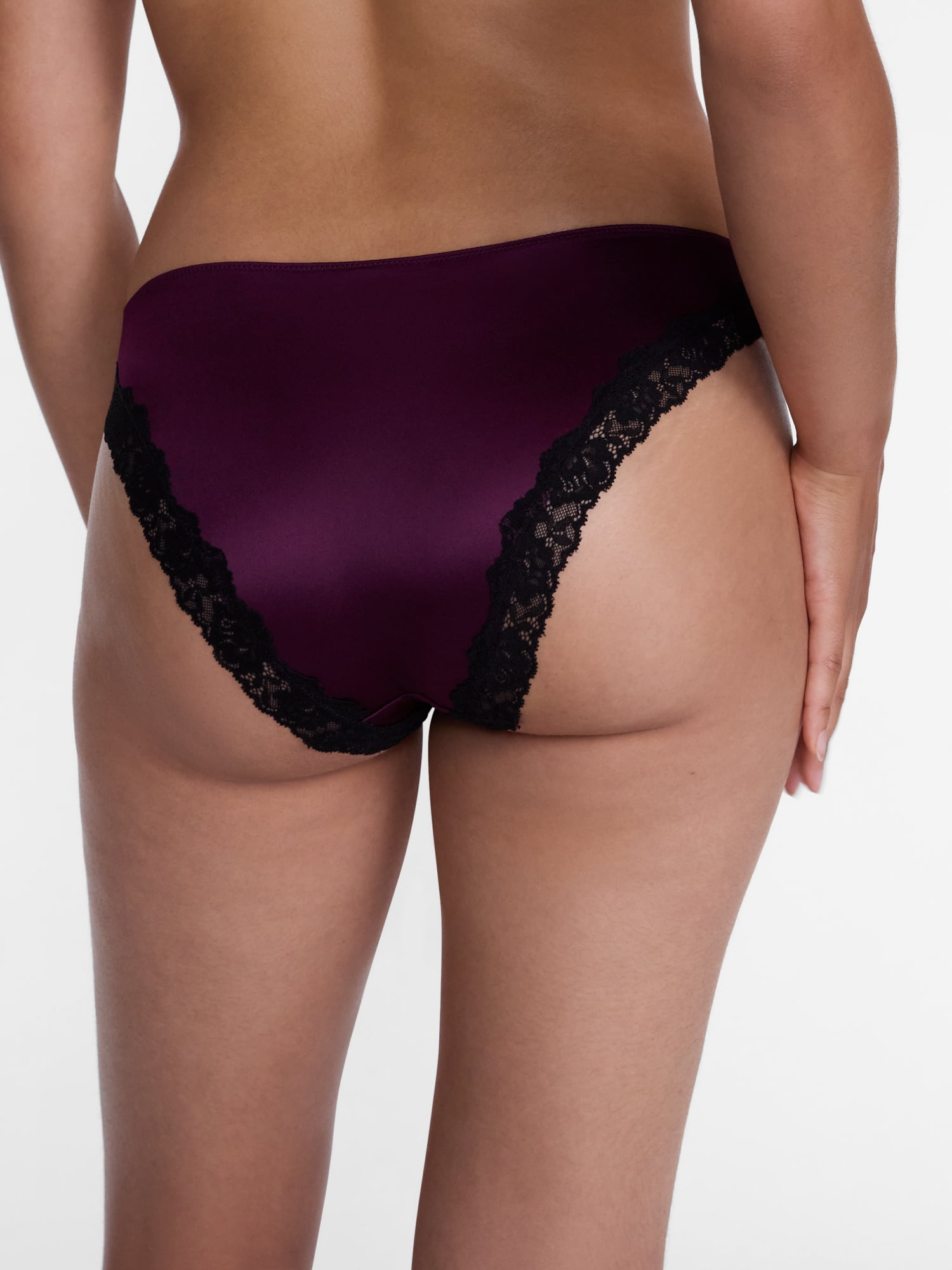 Joyspun Women's Shine & Lace Thong, 3-Pack, XS - XXXL
