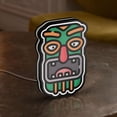 thumbnail image 3 of Tiki 3D Novelty Light Box, Island Themed Wall Light for Tiki Bars and Tropical Lounges (Width 20 inch, 50cm), 3 of 9