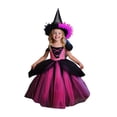 thumbnail image 3 of NinXxx Long Sleeve Party Dress Halloween Gown Performance Outfit Pink 3-4 Years, 3 of 7