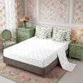 thumbnail image 4 of Manfei Flying Butterflies King Bedding 7pcs,Spring Garden King Bed in a Bag,Reversible, 4 of 6