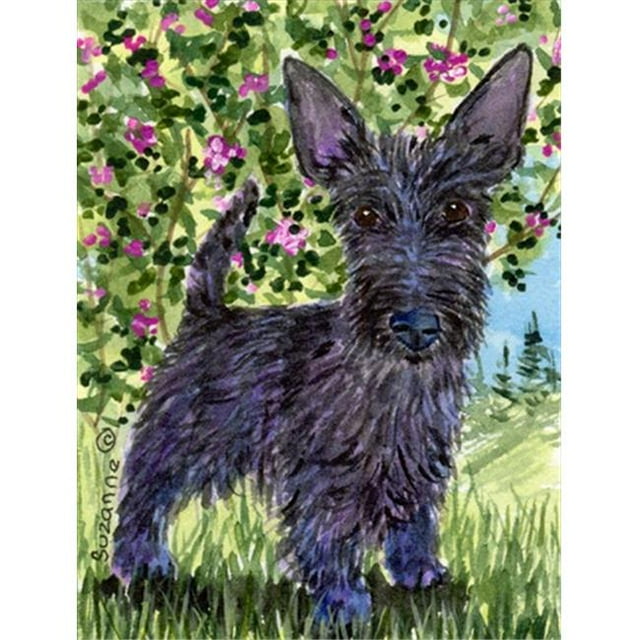 Carolines Treasures SS8889GF 11 x 15 In. Scottish Terrier Flag- Garden Size