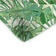 thumbnail image 4 of Jordan Manufacturing 19" x 19" Bryann Tortoise Green Tropical Square Tufted Contoured Outdoor Wicker Seat Cushion (2 Pack), 4 of 12