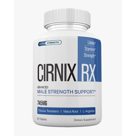 (1 Pack) Cirnix RX Pills for Men, 60 Count