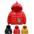 thumbnail image 5 of Baby Girl Puffer Jacket Kids Toddler Boys Cartoon Winter Coats Dinosaur Snowsuit 1-6T, 5 of 6