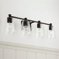 thumbnail image 5 of Capital Lighting 140941-506 Myles 4 Light 32" Wide Bathroom Vanity Light - Nickel, 5 of 7
