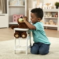 thumbnail image 3 of Melissa and Doug Mine to Love Wooden Play High Chair for Dolls, Stuffed Animals - White (18inH x 8inW x 11inD Assembled), 3 of 10