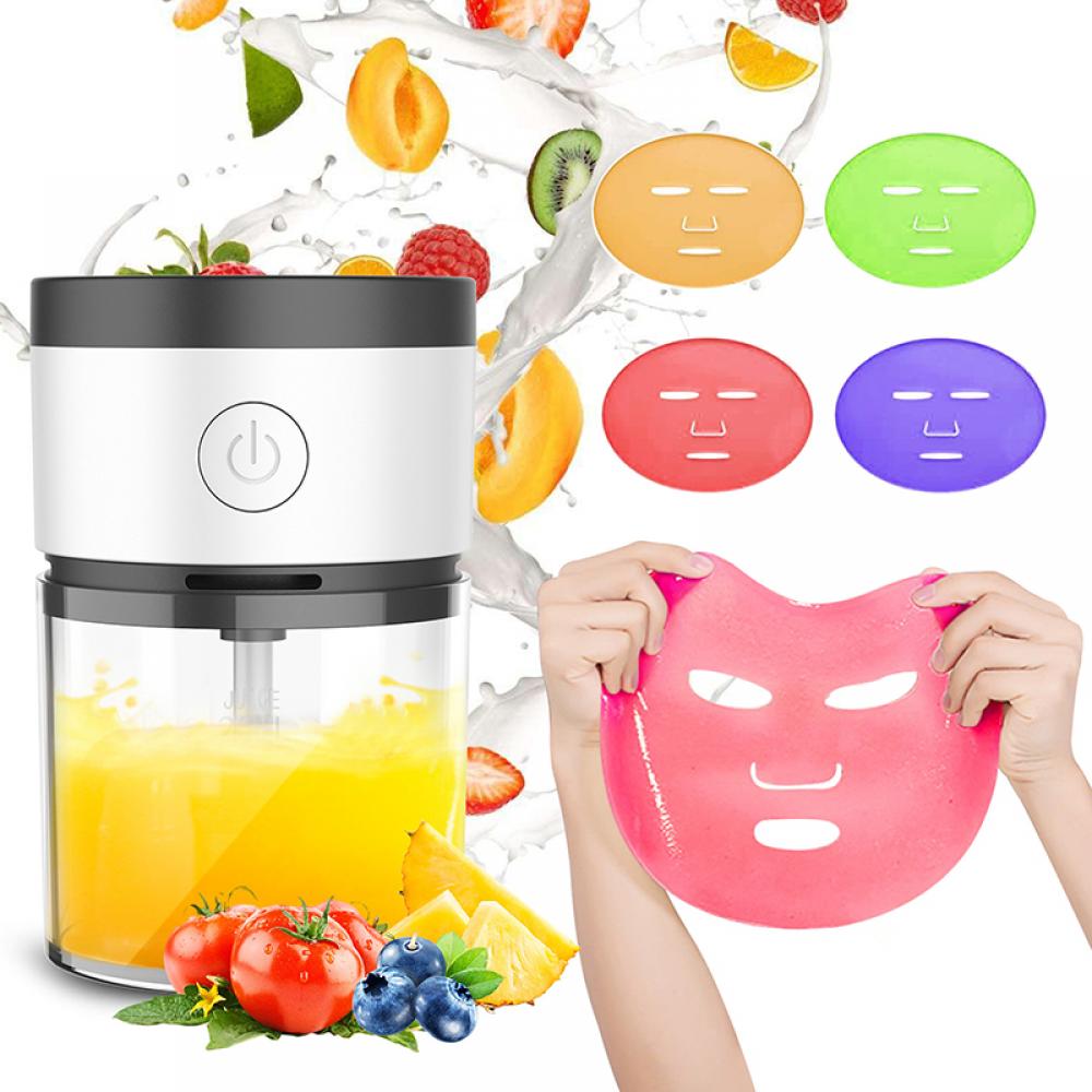 Face Mask Maker Machine Kit WITH 32 Compressed Mask Sheet, Fruit