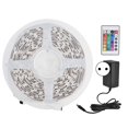 thumbnail image 1 of Juego de tira de luces LED de 10 m, música RGB, aplicación Bluetooth, lámpara de cinta inteligente con Control de 24 teclas para el hogar, enchufe europeo de 100-240V, 1 of 5