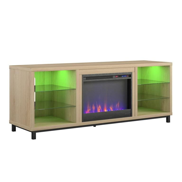 Ameriwood home lumina fireplace tv stand for tvs up 2024 to 70 wide stores