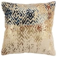 thumbnail image 1 of HomeRoots 403379 Beige & Marine Détresse Rétro Moderne Jeter Oreiller&44; Or & Naturel, 1 of 1