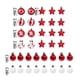 thumbnail image 3 of Christmas Decorations 6CM Plastic Electroplated Special-shaped Colorful Balls Christmas Ball Set Christmas Tree Pendant Pendant Decorative Ball, 3 of 6