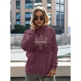 thumbnail image 2 of Oktoberfest Wheat Frame Hoodie Women -Image by Shutterstock, Female Medium, 2 of 4
