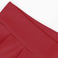 thumbnail image 5 of Cathalem Ensemble de Pantalon pour Femmes pour le Travail Décontracté Taille Haute, Rouge S, 5 of 5