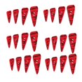 thumbnail image 4 of serony 100 Pack Wooden Buttons Sewing Fastener Embellishments Knitting Button Straight 5Set, 4 of 6
