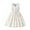 Blanc, variante sur Ensemble d'Été pour Jeunes Filles Robe de Fête Sans Manches Ourlet Volanté pour Jeu Quotidien et Printemps Été