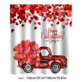 thumbnail image 5 of Shower Curtain,Valentine's Day Shower Curtains For Bathroom Valentines Lovers Couples Decors Love Hearts Holiday Bathroom Shower Curtains Happy Valentines Day Bathroom, 5 of 8