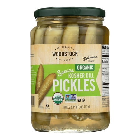 WOODSTOCK, KOSHER DILL PICKLE SPEARS