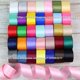 thumbnail image 2 of Cinta de satén de doble cara de 5 yardas, cintas de poliéster de Color sólido para lazos DIY, regalos artesanales hechos a mano, decoración de boda y Navidad, 2 of 4
