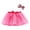 A01-Hot Pink, variant on Godom Girls Sequins Tutu Skirt 2T-11T Layered Stars Tulle Ballet Dance Dress Princess Party Costume,Grey
