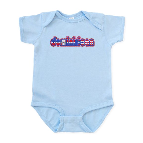 CafePress - Dominirican Infant Bodysuit - Baby Light Bodysuit, Size Newborn - 24 Months