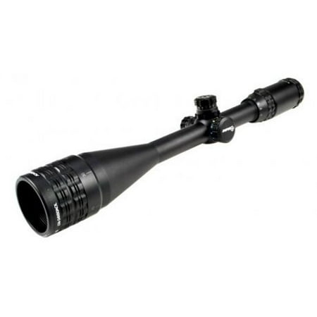 Sniper 6-24x50mm Rifle Scope w/ Front AO Adjustment, RGB Tri-Illumination Mil (Best Sniper Rifle Scope)