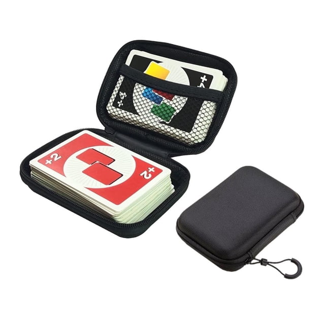 Funda de viaje ADERBAKS UNO para cartas, 2 unidades, color negro