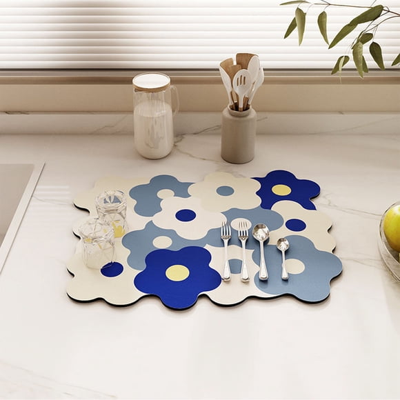 Esterilla para secar platos, encimera de cocina, esterilla para secar platos de cocina, esterilla para secar platos de cocina, estándares líderes en la industria