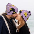 thumbnail image 5 of Picia Cute Halloween Pattern Knitted Beanie Hat for Men and Women , Unisex Winter Warm Stretchy Knit Cap Thick Fisherman Beanies Cuffed Plain Skull Caps, 5 of 6