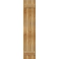 thumbnail image 5 of 10 3/4"W X 52"H Timbercraft Two 5 3/8" Boards Joined Board-N-Batten Shutters, Rough Sawn Western Red Cedar (Per Pair), 5 of 13