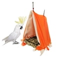 thumbnail image 2 of Bird Parrot Colgante Percha Tienda Jaula Cama Triángulo Hamaca naranja Zulema Hamaca triangular Parrot Perch, 2 of 7