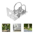 thumbnail image 5 of Masteelf 3pcs Outdoor Pole Mount Bracket Aluminum Alloy Antenna Mount Outdoor Antenna Pole Mount Bracket Antenna Pole Mount Bracket For Outdoors, 5 of 8